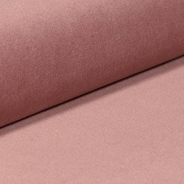 Nolon Nola-Fé draaibare eetkamerstoel velvet roze - wit onderstel