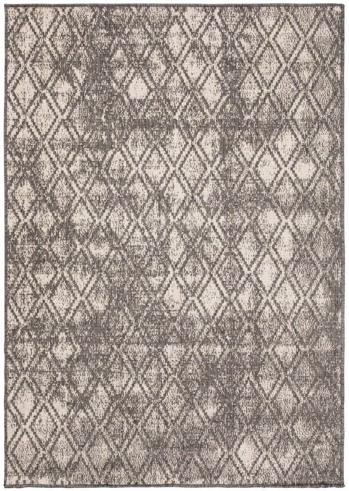 Buiten vloerkleed Frost - Grijs|Wit -  dubbelzijdig - EVA Interior