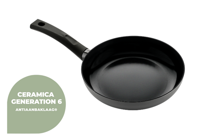 ISENVI Avon keramische koekenpan 24 CM - Ergo greep