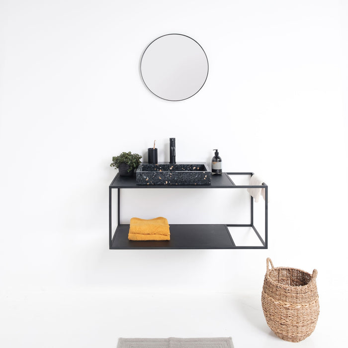 Going Objects - Badkamermeubel Elisa Zwart - George Zwart Terrazzo