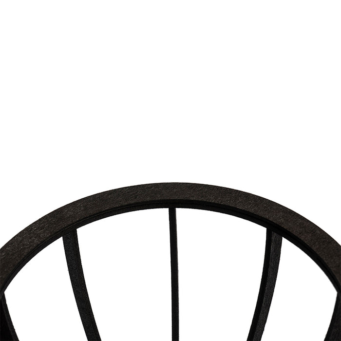 QAZQA Industriële plafondlamp zwart 2-lichts - Fotu