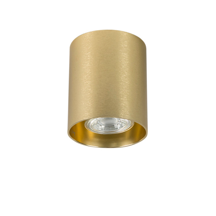 QAZQA Design opbouwspot goud GU10 50mm - Tubo