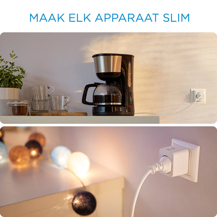 WiZ Slimme Stekker Type F Wi-Fi