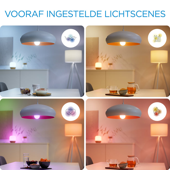 WiZ GU10 50W Wi-Fi Spot Wit en Kleur