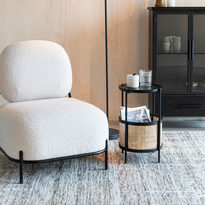 by fonQ Wave Bijzettafel - Zwart