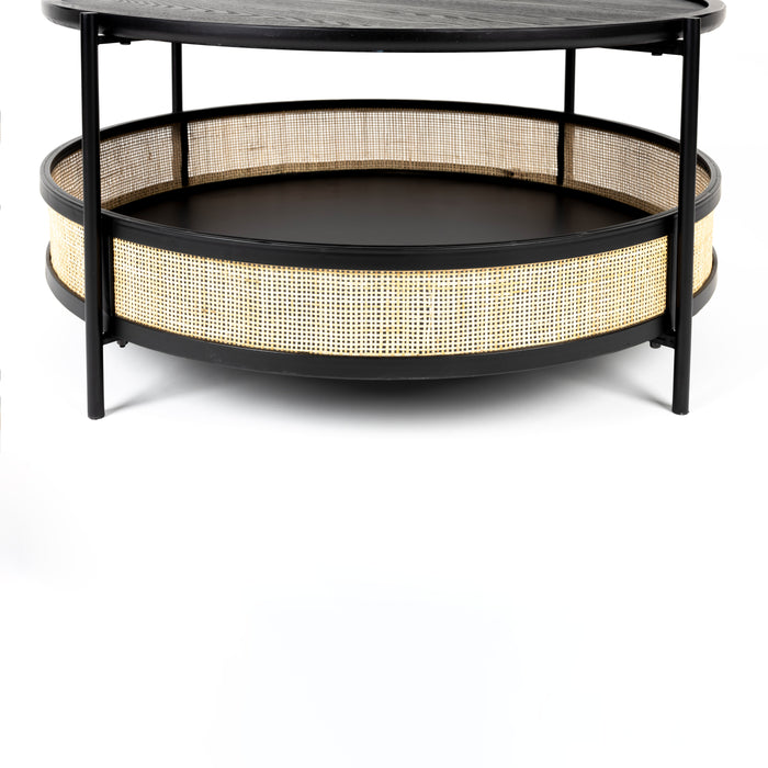 by fonQ Wave Salontafel - Zwart