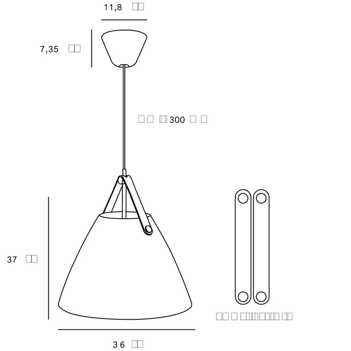 Design For The People Strap 36 Hanglamp