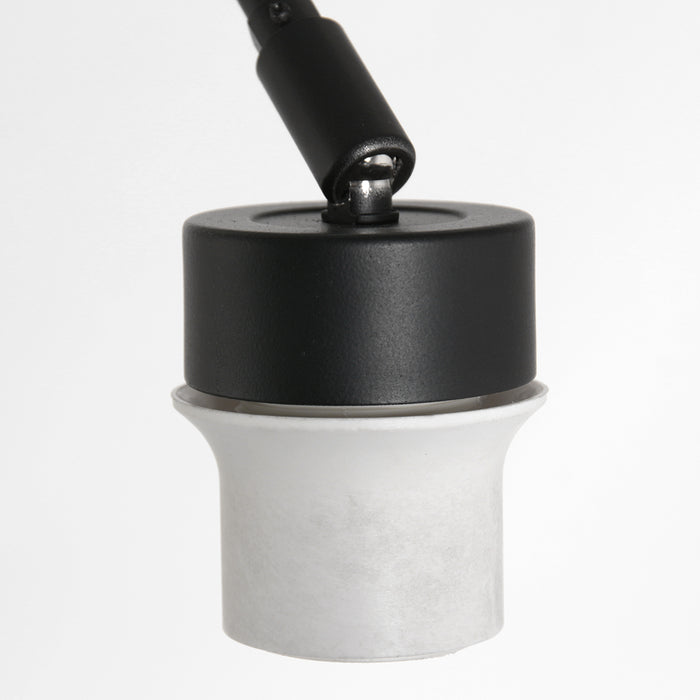 Steinhauer - vloerlamp - Prestige Chic - zwart - linnen metaal -