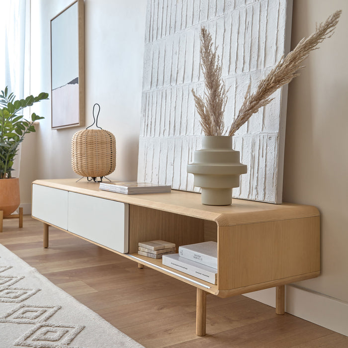 Kave Home Basilisa Schilderij 90 x 90 cm