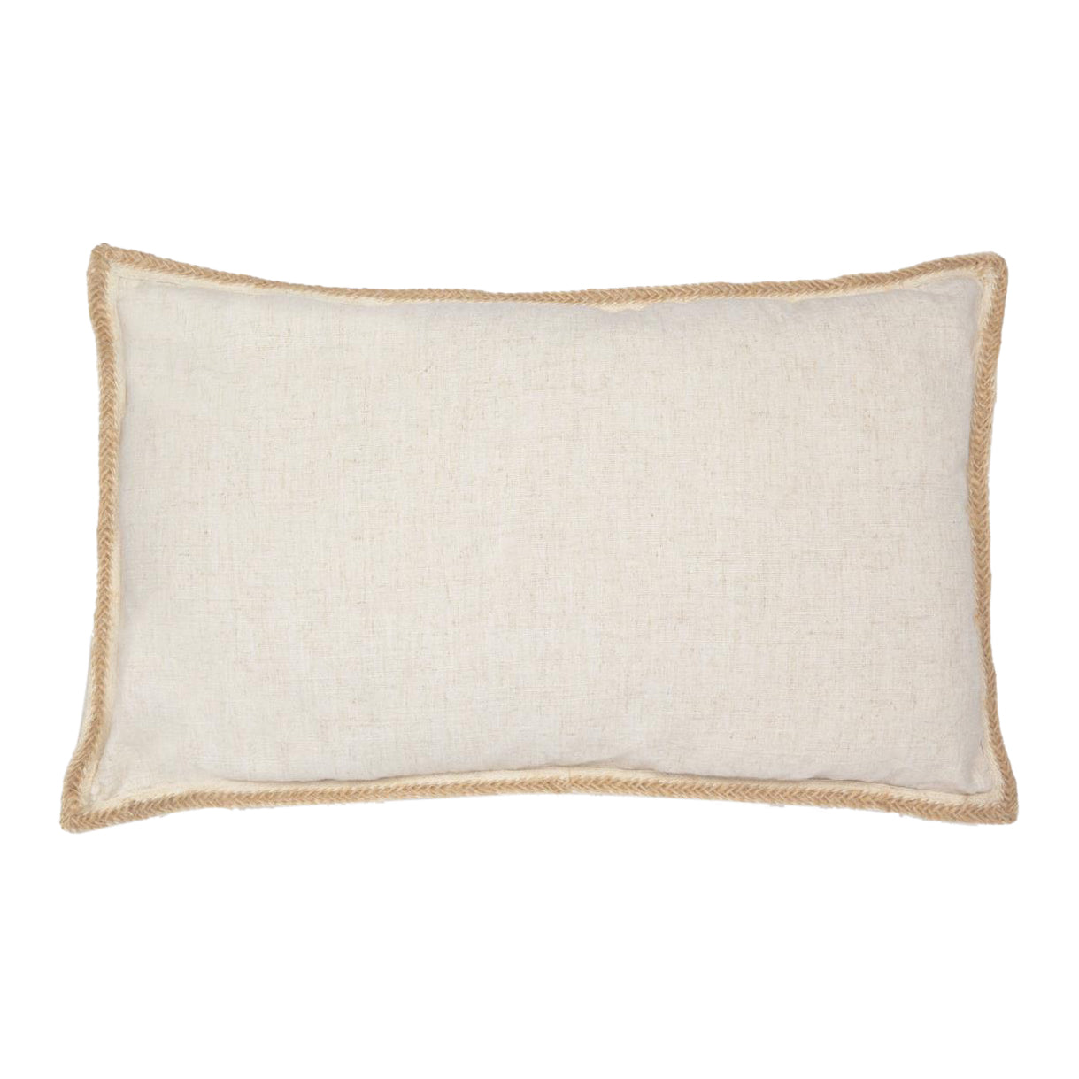 Kave Home Idara Kussenhoes 30 x 50 cm - Wit