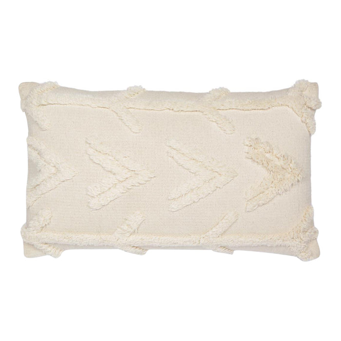 Kave Home Nila Kussenhoes 30 x 50 cm - Wit