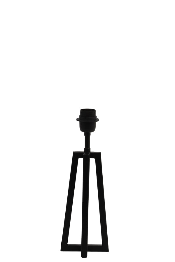 Light & Living - Lampvoet MILEY - Ø11.5x31cm - Zwart