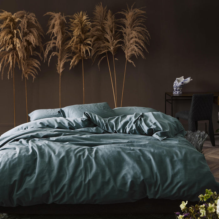 Essenza Minte Dekbedovertrek 140 x 220 cm - Denim