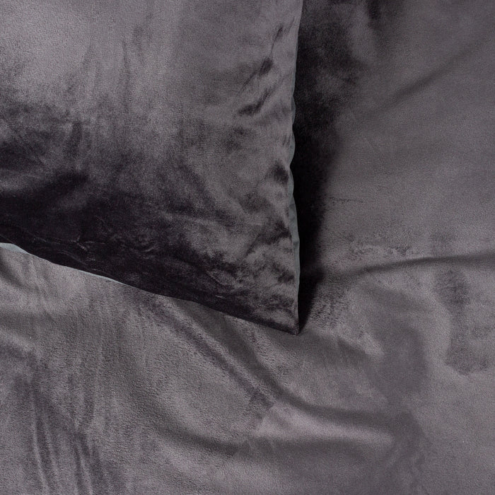 Y-NOT Fluweel Dekbedovertrek 140 x 220 cm
