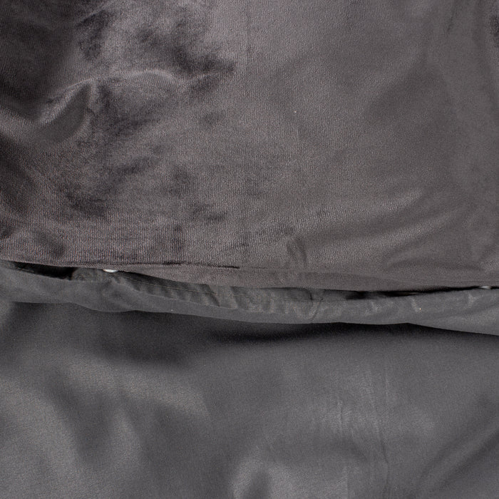 Y-NOT Fluweel Dekbedovertrek 140 x 220 cm