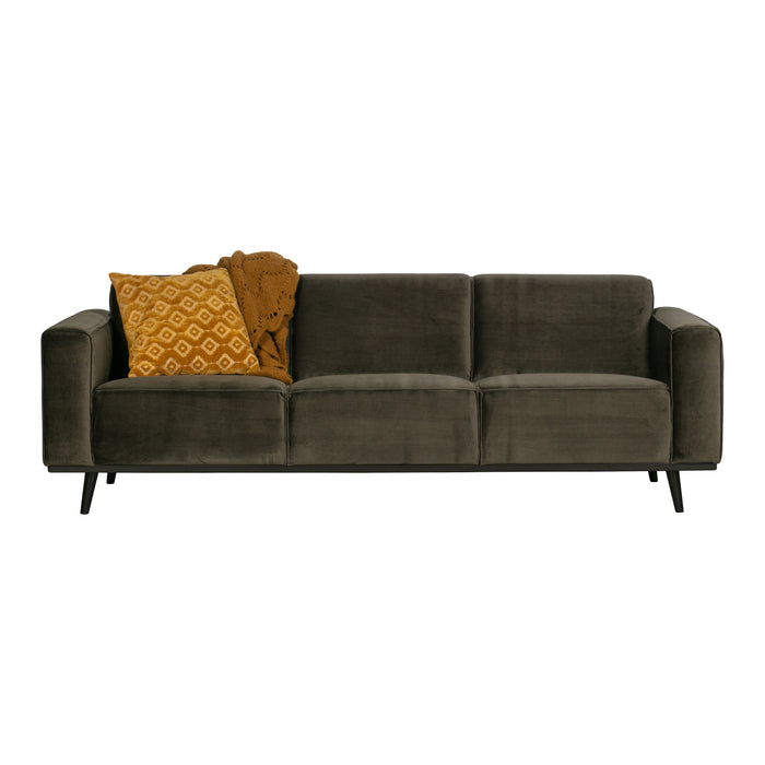WOOOD Statement 3-zitsbank - Fluweel - Warm Green