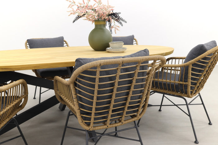 Garden Impressions Margriet natural|Taste Prado Ellips tuinset