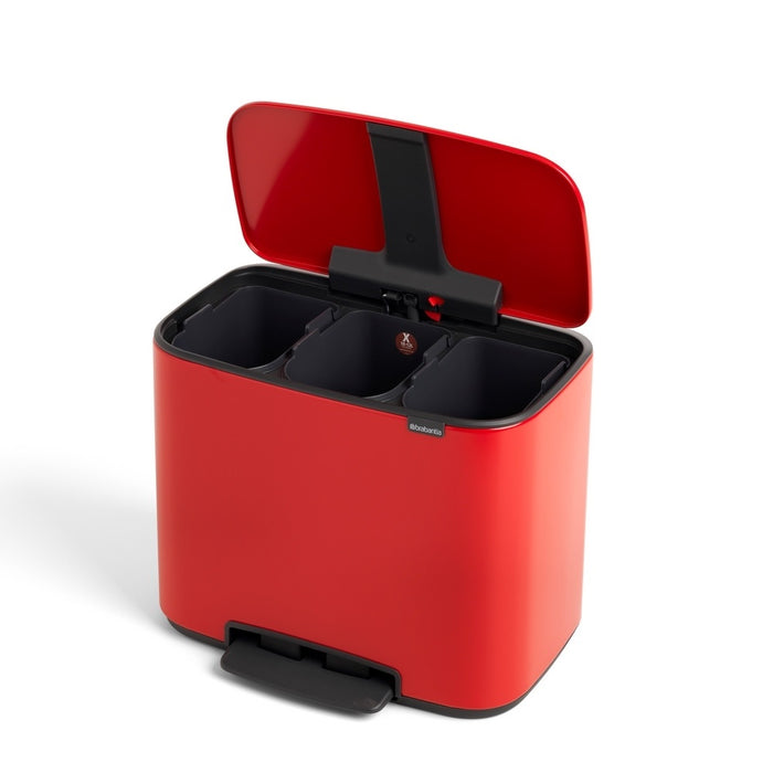 Brabantia Bo Pedaalemmer 33 Liter (3x11 Liter)