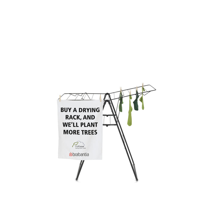 Brabantia HangOn Droogrek 15 Meter - Matt Black