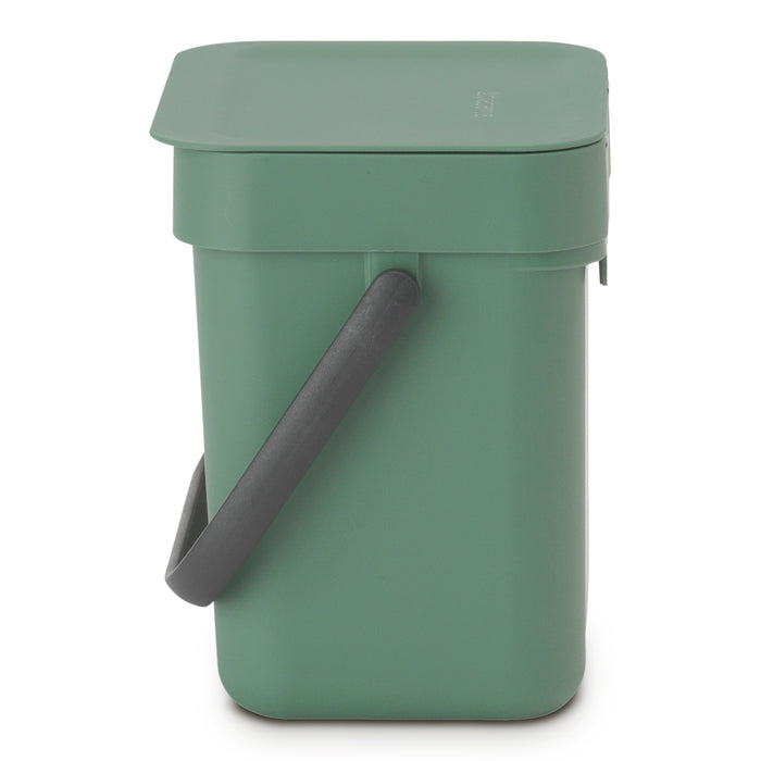 Brabantia Sort & Go Afvalemmer 3 L - Groen