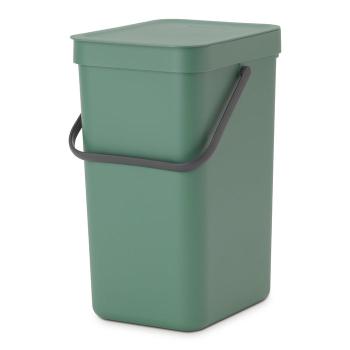 Brabantia Sort & Go Afvalemmer / Opberger 12 L - Groen
