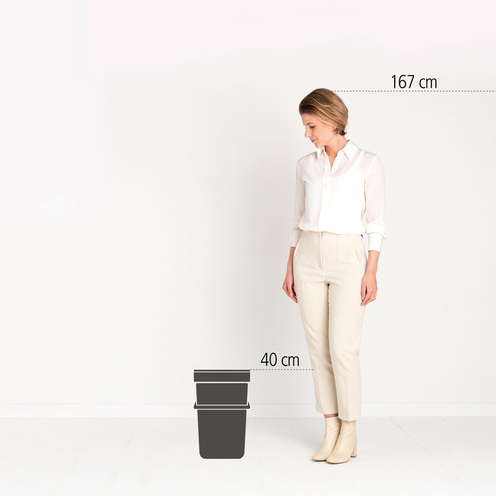 Brabantia Sort & Go Afvalemmer 25 L - Groen