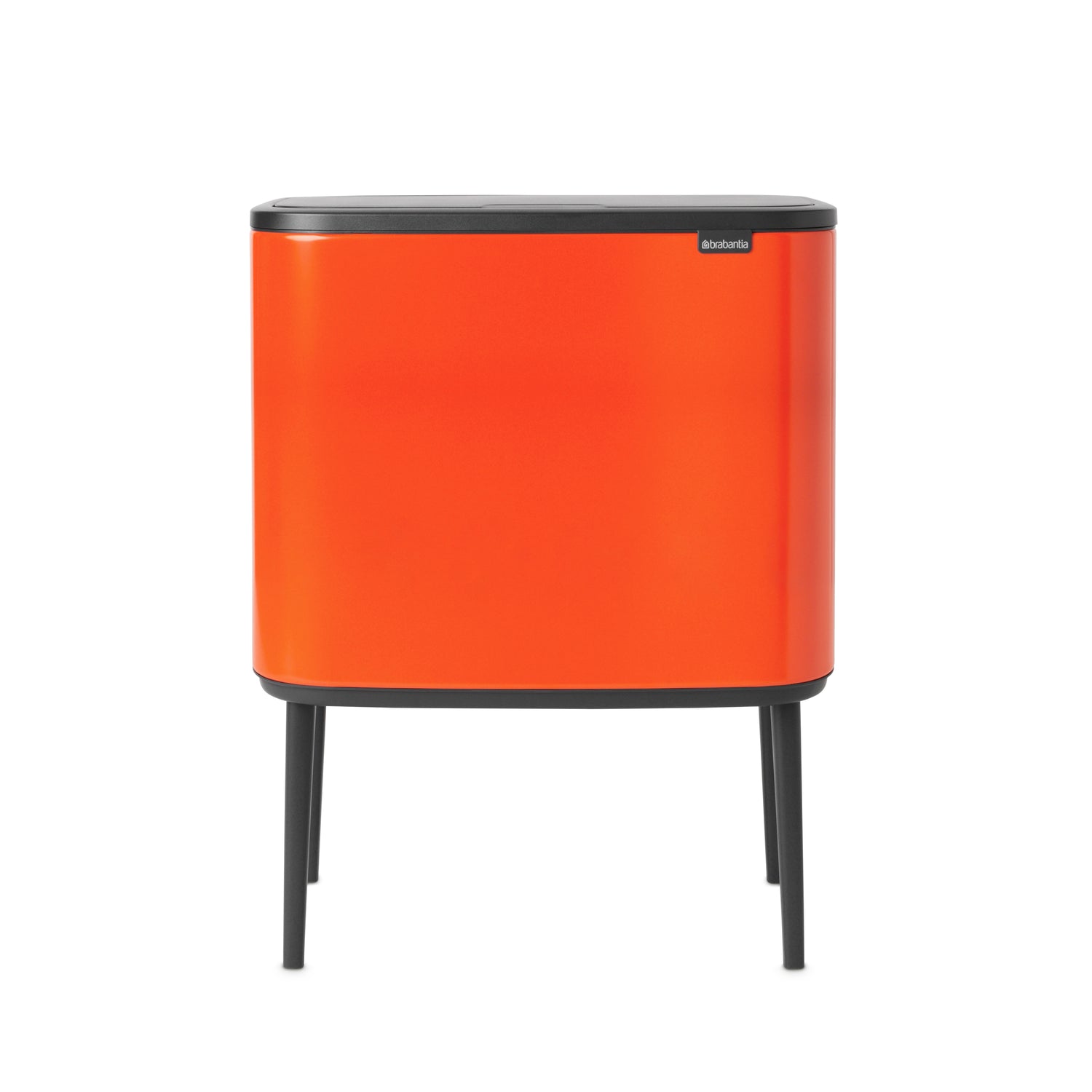 Brabantia Bo Touch Bin Afvalemmer 34 Liter (11+23 Liter) - Orange