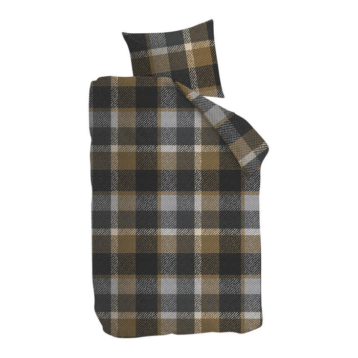 Beddinghouse Marnix Dekbedovertrek 140 x 200/220 cm - Grijs