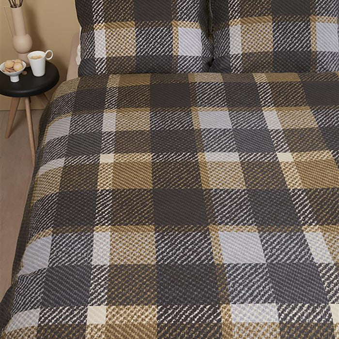 Beddinghouse Marnix Dekbedovertrek 200 x 200/220 cm - Grijs