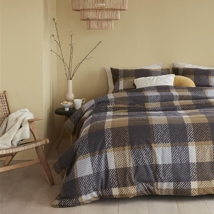 Beddinghouse Marnix Dekbedovertrek 240 x 200/220 cm - Grijs