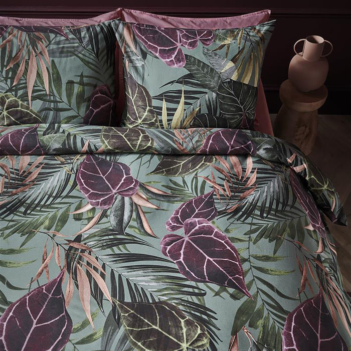 Beddinghouse Ohema Dekbedovertrek 140 x 200/220 cm - Groen