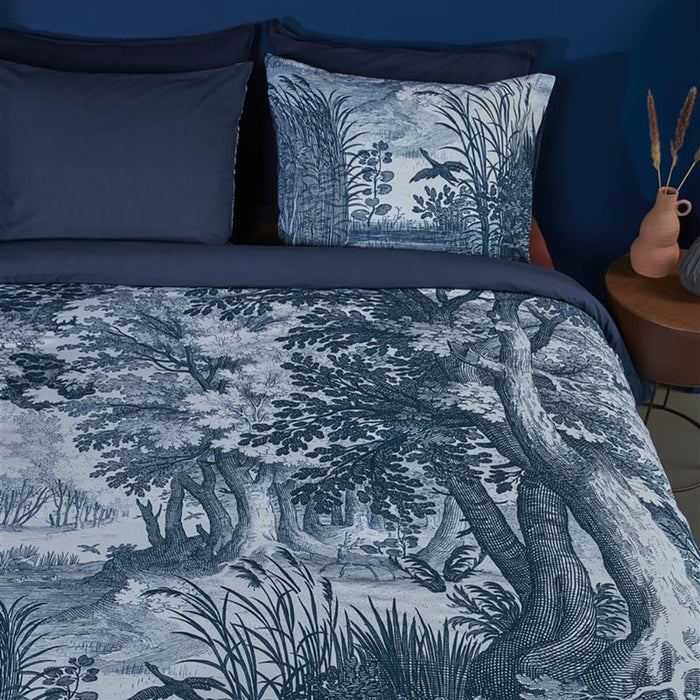 Beddinghouse Paysage Dekbedovertrek 140 x 200/220 cm - Blauw