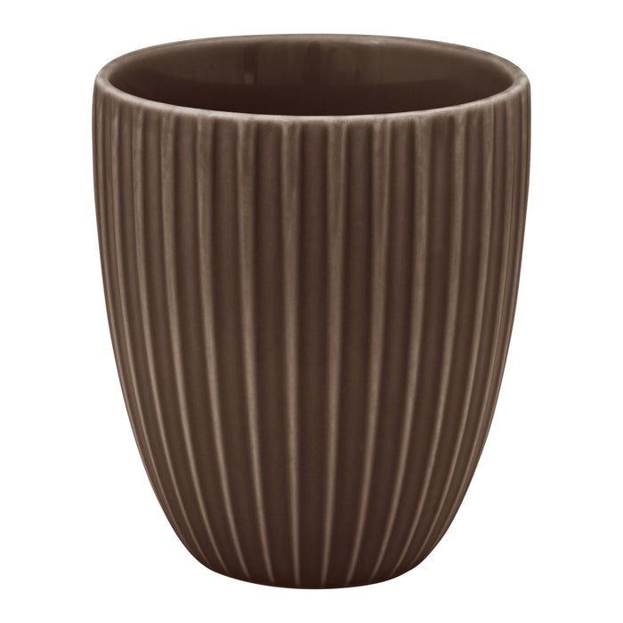 vtwonen Relievo Beker Zonder Oor - Warm Brown