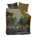 Kardol Forest Gate Dekbedovertrek 240 x 200/220 cm - Olijfgroen