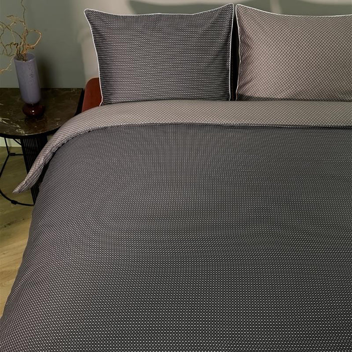 Kardol Richmond Dekbedovertrek 200 x 200/220 cm - Antraciet