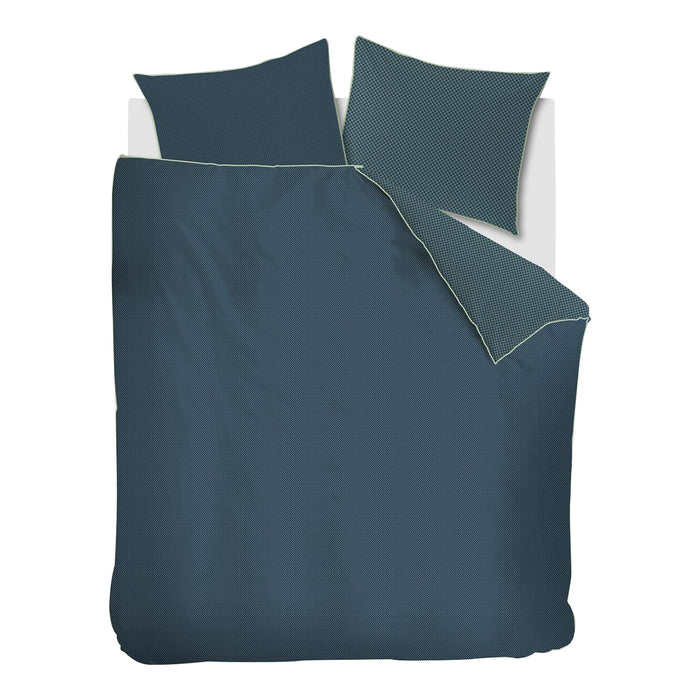 Kardol Richmond Dekbedovertrek 200 x 200/220 cm - Blauw/groen