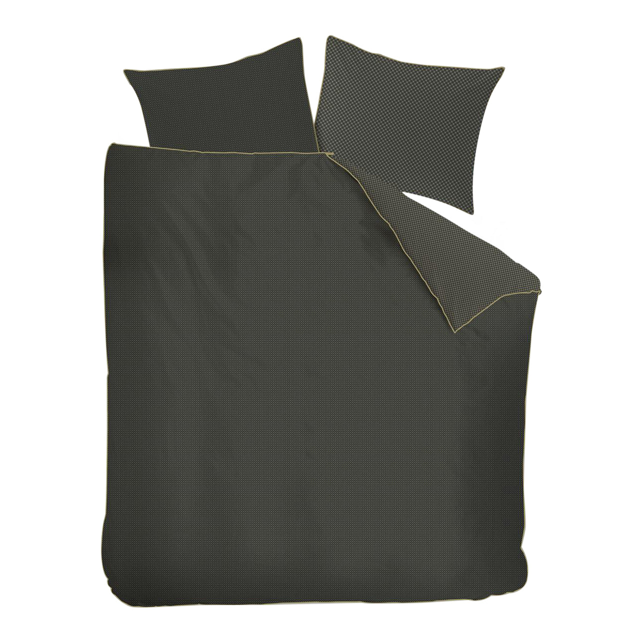 Kardol Richmond Dekbedovertrek 240 x 200/220 cm - Donkergroen