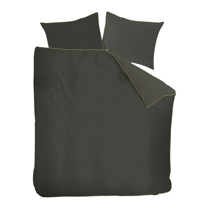 Kardol Richmond Dekbedovertrek 240 x 200/220 cm - Donkergroen