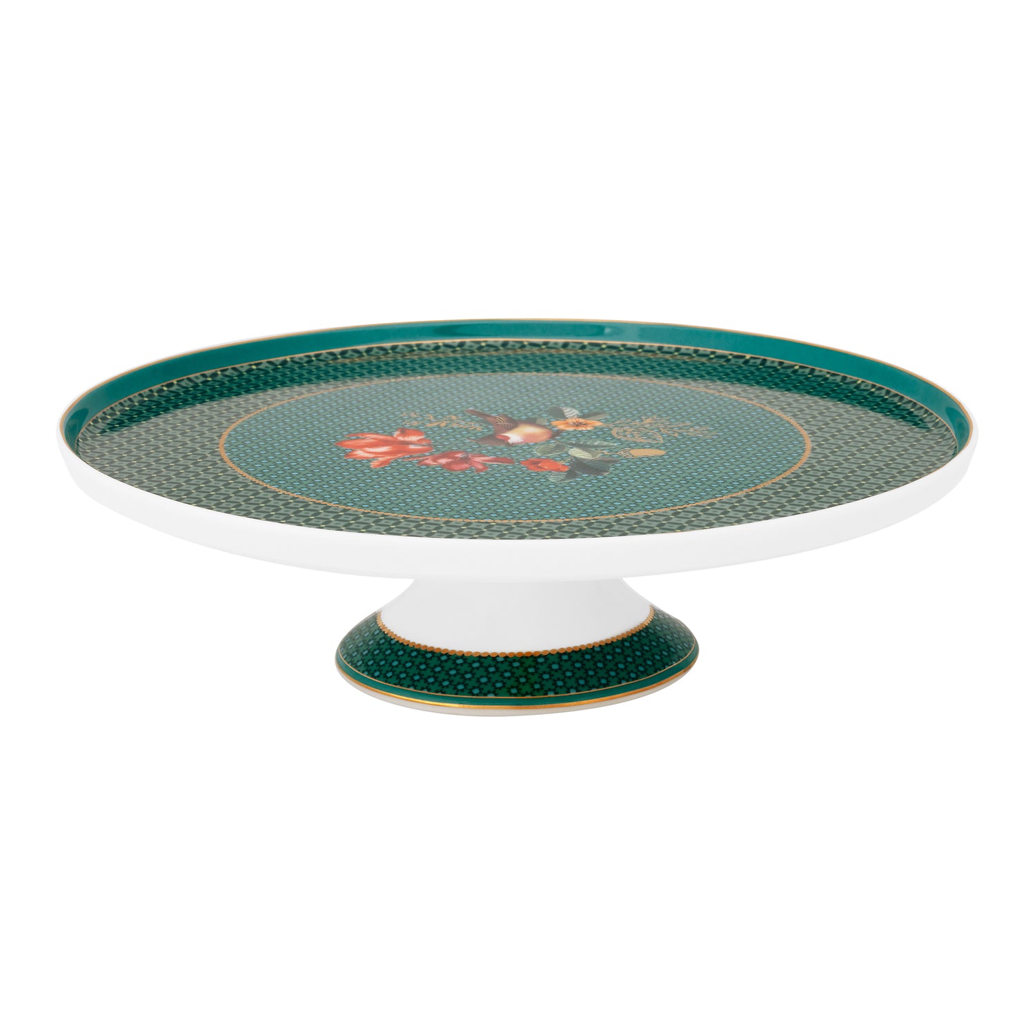 Pip Studio Winter Wonderland Mini Taartplateau - Bird Green