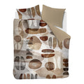 Rivièra Maison Broc Dekbedovertrek 240 x 200/220 cm - Bruin