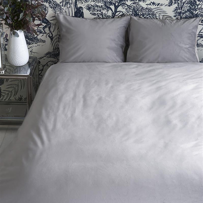 Rivièra Maison Estate Dekbedovertrek 140 x 200/220 cm - Lichtgrijs