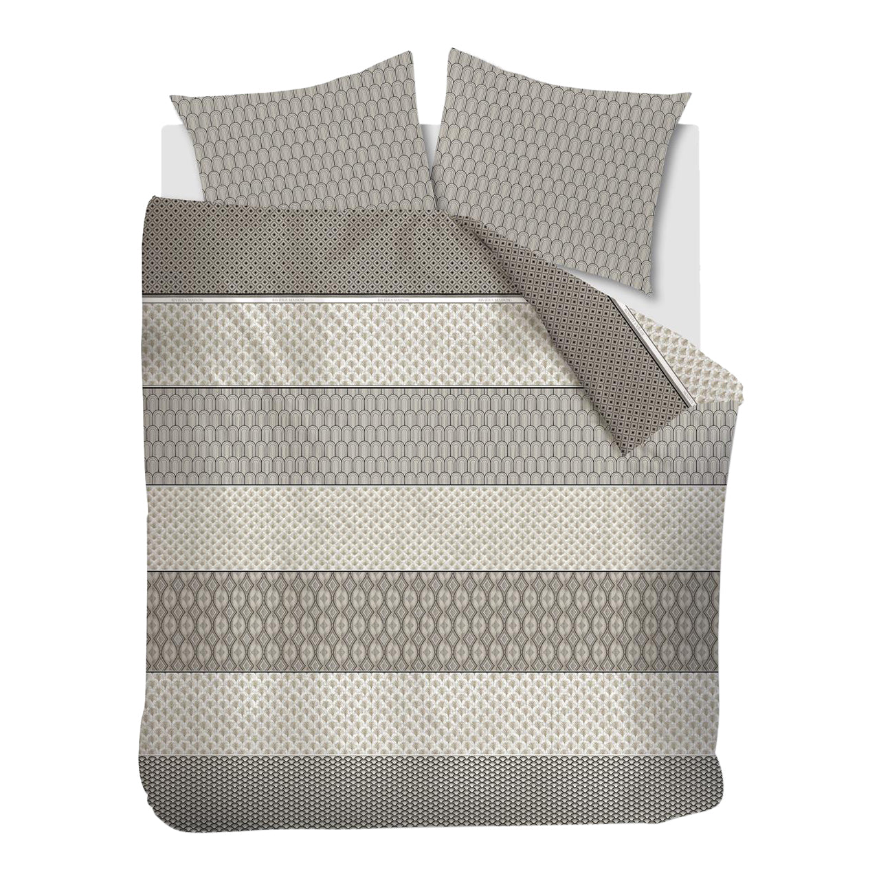 Rivièra Maison Opulence Dekbedovertrek 200 x 200/220 cm - Bruin