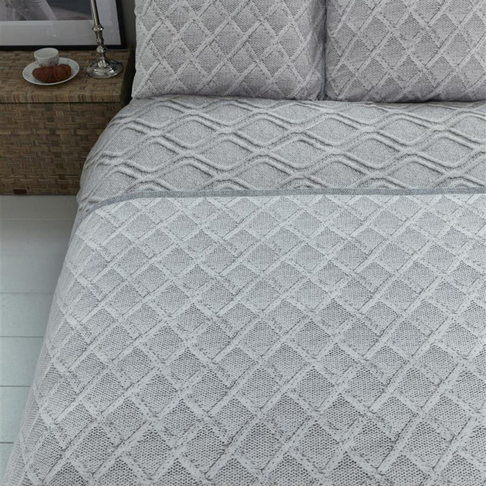 Rivièra Maison Warmness Dekbedovertrek 140 x 200/220 cm - Off-white