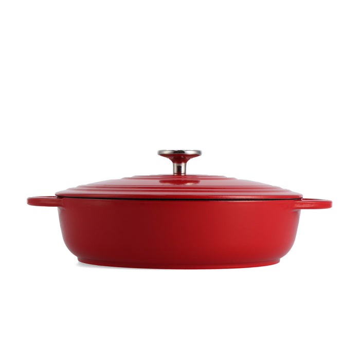 BK Bourgogne Braadpan Ø 28 cm - Chili Red