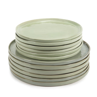 SERAX - Pascale Naessens - Pure Serviesset - 12 delig - Lichtgroen