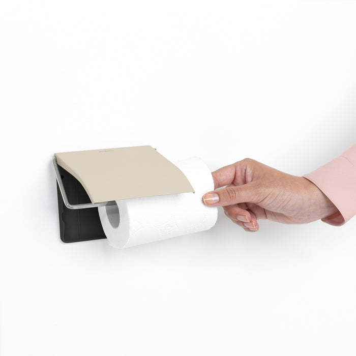 Brabantia ReNew Toiletrolhouder met Klep