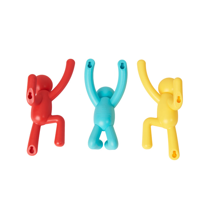 Umbra Buddy Kapstokhaken - Set van 3 - Multicolor