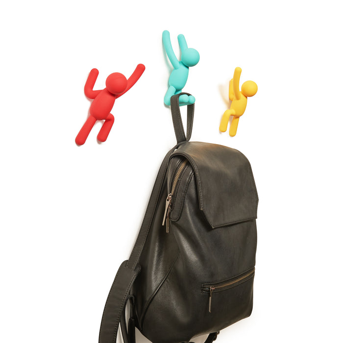 Umbra Buddy Kapstokhaken - Set van 3 - Multicolor