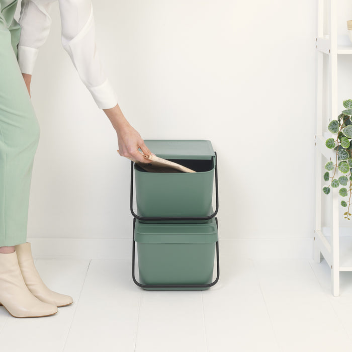 Brabantia Sort & Go Stapelbare Afvalemmer - 20 L