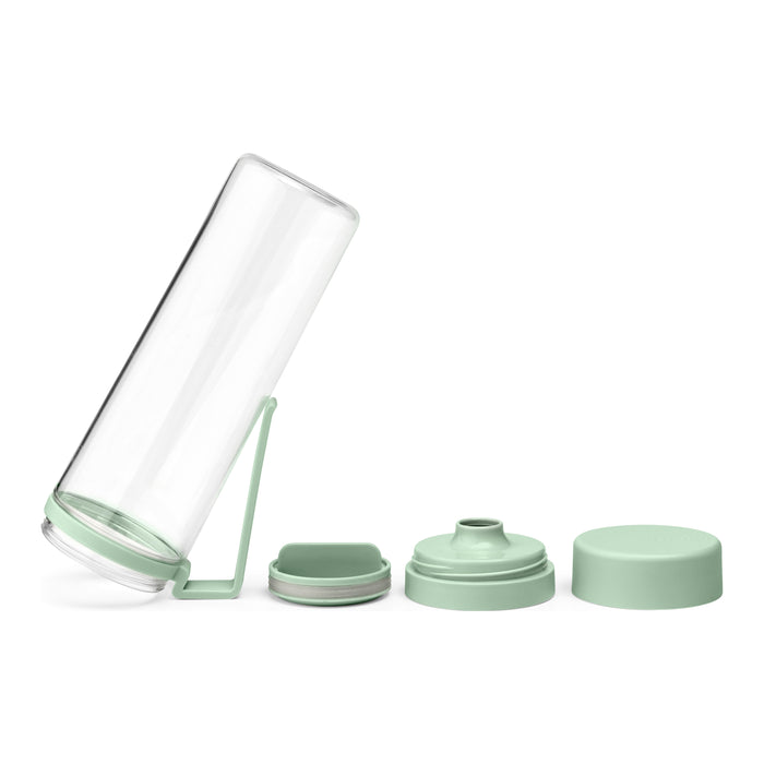 Brabantia Make & Take Waterfles met Fruitfilter 0,5 L - Jade Green